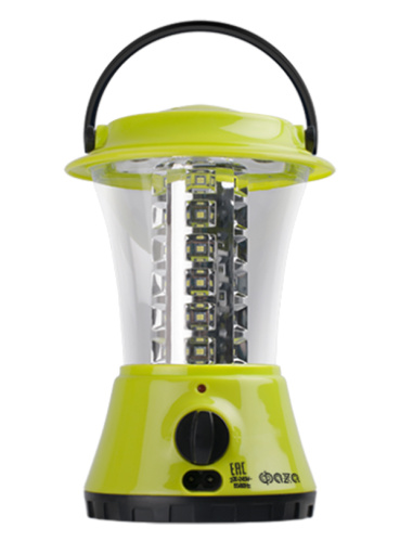 Фонарь ФАZA Accu F5-L84-bn  кемпинговый, 84-LED, зеленый купить за 0 руб. в Новосибирске