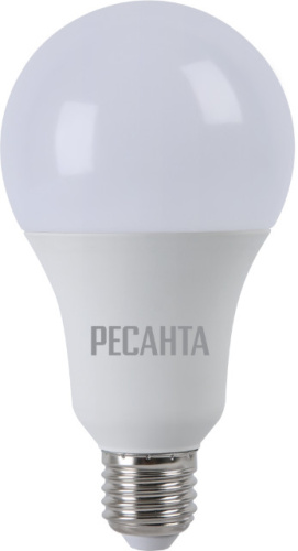Лампа светодиодная LL-R-A80-20W-230-4K-E27 (груша, 20Вт, нейтр., Е27) Ресанта купить за 0 руб. в Новосибирске