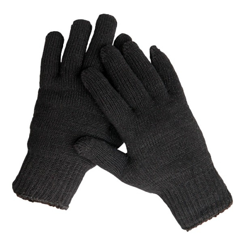 Перчатки трикотажные полушерстяные  двойные  (1 мешок - 100 пар/упак 5 пар) (р.22), GL041822 купить за 0 руб. в Новосибирске