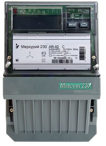 Счетчик Mеркурий 230АR-01 R 5-60А 380В, 57733 купить за 0 руб. в Новосибирске