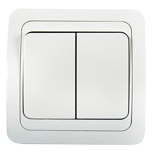 Выключатель 2кл CLASSICO  белый 2023  , шт купить за 158 руб. в Новосибирске