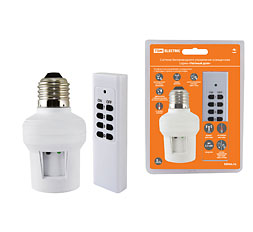 TDM Патрон управляемый ПУ3-П1.1-Е27 (1 приемник)  SQ1508-0201 купить за 0 руб. в Новосибирске