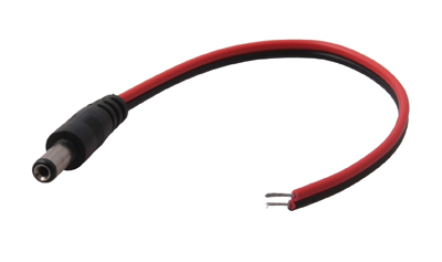 РАЗЪЁМ  питания штекер  2.1х5.5x10мм  с проводом 20см  REXANT купить за 72 руб. в Новосибирске