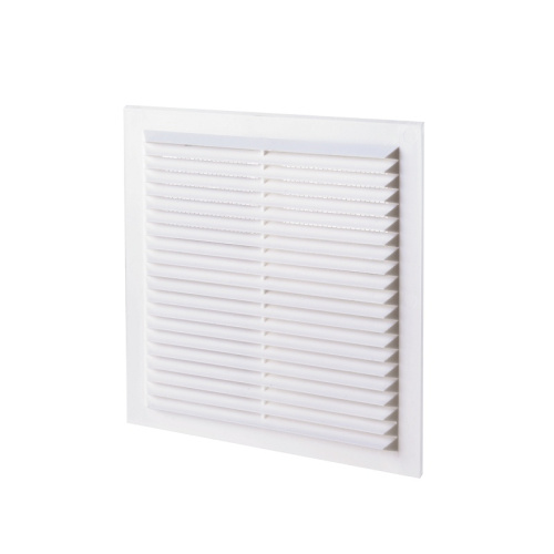 Решетка 192х192мм (МВ 150-1с) с москит. сеткой, пластик, белая, НАШ ВЕНТ, тов-214076 купить за 153 руб. в Новосибирске