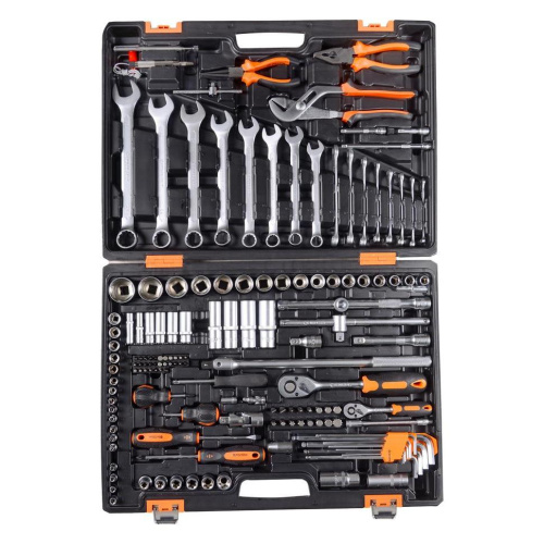 Набор инструментов , 1/2", 1/4", CrV, в кейсе 151 предм Вихрь, шт, 73/6/7/9 купить за 14 490 руб. в Новосибирске