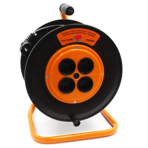 Удлинитель на катушке "SPECIAL" 40м (ПВС 2*1,5) 3500Вт купить за 0 руб. в Новосибирске