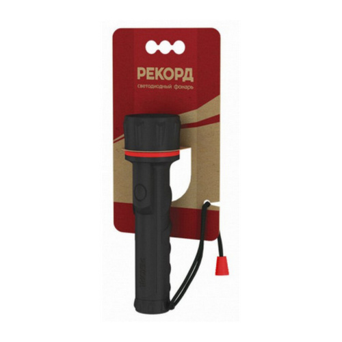 Фонарь РЕКОРД  ММ-0203 резиновый, 3 светод. (2*R6)  20 ЛМ, 65 часов работы купить за 0 руб. в Новосибирске