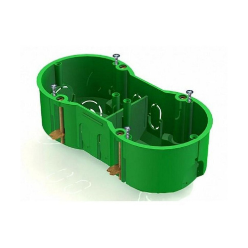 Коробка уст. скр.пр. 2-местная (г/к)  141х70х45 IP30 (с саморез.) КМ40023 ИЭК, 219820 купить за 113 руб. в Новосибирске