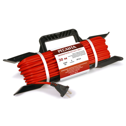 Удлинитель силовой на раме, СУ-2х1-30/1 (IP44) Ресанта, 2200Вт, 61/118/3 купить за 2 462 руб. в Новосибирске