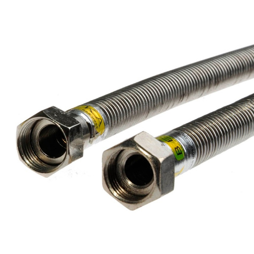 Подводка гибкая для газа сильфонного типа, 1/2" В/В, 3000 мм, тов-185252 купить за 855 руб. в Новосибирске