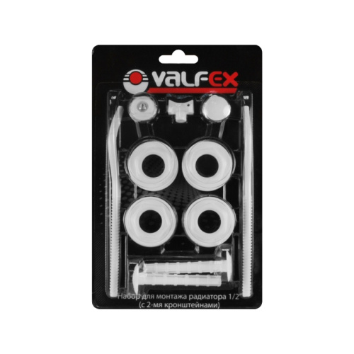Комплект для монтажа алюм/бимет. радиатора 1/2"с кронштейном, тов-112967 купить за 292 руб. в Новосибирске