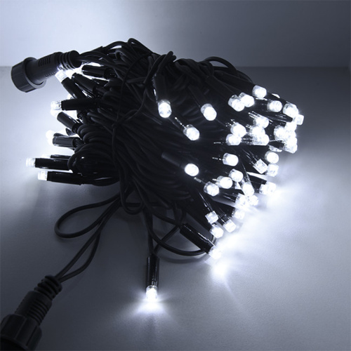 Гирлянда светодиодная уличная рисовая, SE-RICE-10100W, 10M, 100 LED, хол.бел, IP60, черн.шн.1,5м, Funray, 2635 купить за 2&nbsp;138 руб. в Новосибирске