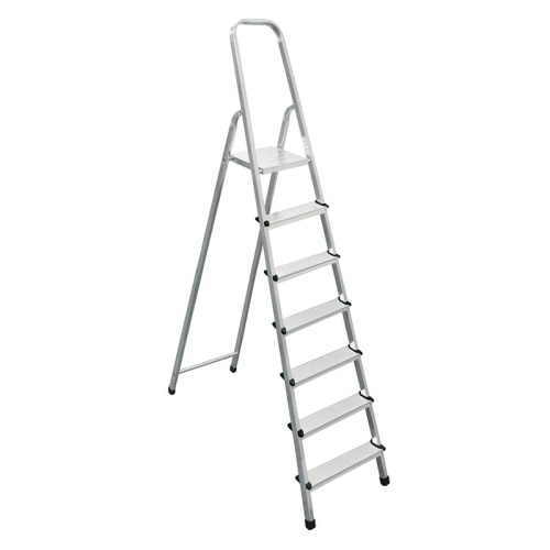 Стремянка алюминиевая СА 1х7 БИБЕР 98007, тов-071391 купить за 7&nbsp;302 руб. в Новосибирске