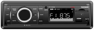 Автомагнитола TELEFUNKEN TF-CCR8084 черный\W(1din/4х45Вт/радио/USB/TF) купить за 0 руб. в Новосибирске