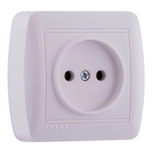 711-0200-121 DEMET Розетка б/з белый (10шт/120шт) купить за 201 руб. в Новосибирске