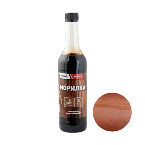 Морилка неводная Pufas Decoself мокко (0,5 л), тов-200260 купить за 393 руб. в Новосибирске