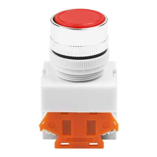 Выключатель-кнопка 10А ON-(ON) Б/Фикс Ø22 красная Стоп REXANT купить за 176 руб. в Новосибирске