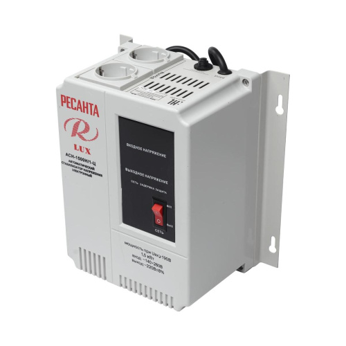 Стабилизатор LUX РЕСАНТА АСН-1500Н/1-Ц, 63/6/20 купить за 5 290 руб. в Новосибирске