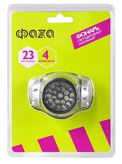Фонарь ФАZA H1-L23-3AAA (23 LED) налобный купить за 0 руб. в Новосибирске