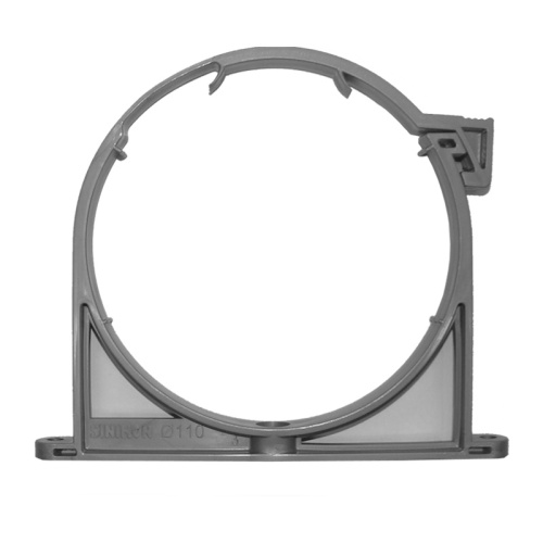Хомут пластиковый с верхней защелкой для канализационных труб d=110 мм, тов-064923 купить за 71 руб. в Новосибирске