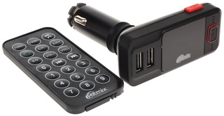 FM-трансмиттер Ritmix FMT-A775 [AUX/USB/SD/Bluetooth] DC 12/24 В, USB-разъем с током до 2.1 А для зарядки, макс.16 Гб купить за 0 руб. в Новосибирске