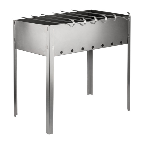 Мангал сборный "ЭКОНОМ" в пленке с шампурами СОКОЛ купить за 579 руб. в Новосибирске