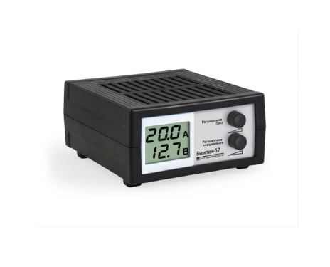 Автомобильное ЗУ Вымпел-57 (автомат,0-20А, 7.4-18В, сегментный ЖК индикатор) Три типа АКБ, все режимы на дисплее  купить за 0 руб. в Новосибирске