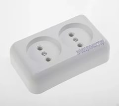 Розетка о/п 2-ая 16А Прима RA16-213-B купить за 0 руб. в Новосибирске