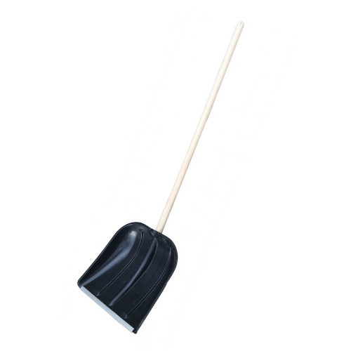 Лопата пластиковая д/уборки снега с деревянным черенком ширина 500 мм, тов-159092 купить за 571 руб. в Новосибирске
