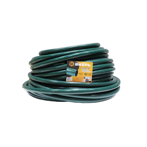Шланг поливочный ПВХ, трёхслойный армированный 3/4, 25м, 10 бар, ВИХРЬ, 73/7/2/1 купить за 1 267 руб. в Новосибирске