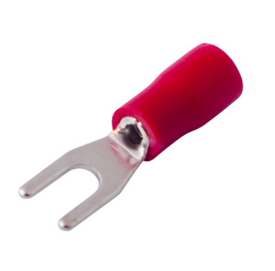 НАКОНЕЧНИК ВИЛОЧНЫЙ изолированный (НВИ - 3.2мм)  0.5-1.5мм²  (SV1.25-3, VS1.25-3)  REXANT купить за 10 руб. в Новосибирске