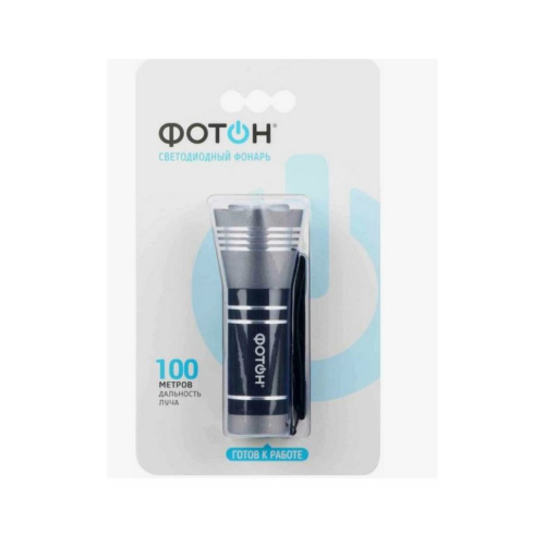 Фонарь Фотон MS-1700S LED (1W + 3xLR03, 80 Lm, корпус-алюминий) купить за 0 руб. в Новосибирске