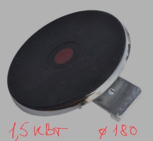Электроконфорка ЭКЧ 180-1,5-220 с кольцом (Элекон) арт. 206209 купить за 1&nbsp;483 руб. в Новосибирске