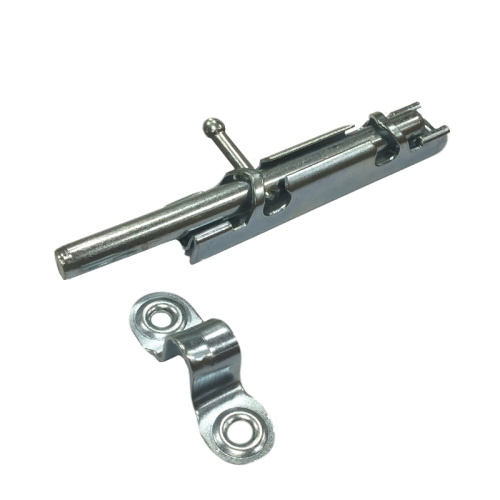 Задвижка дверная (шпингалет) ЗТ-Ц, L=120 мм, цинк, тов-061846 купить за 88 руб. в Новосибирске