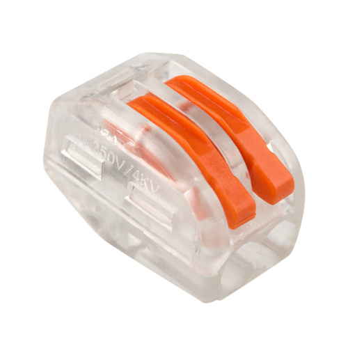 Универсальная многоразовая 2-проводная клемма REXANT (0,08-2,5 (4) мм²) 50шт. прозрачные купить за 18 руб. в Новосибирске