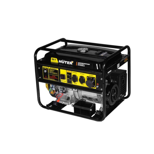 Электрогенератор Huter DY9500LX, электростартер, 8000Вт, 64/1/40 купить за 58 690 руб. в Новосибирске