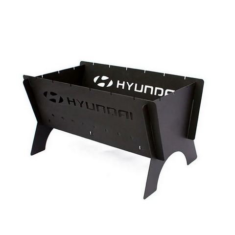 Мангал разборный лог "НYUNDAI" S=1,5 мм (5 кг) купить за 0 руб. в Новосибирске