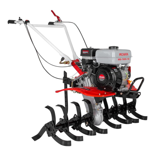 Мотокультиватор МБ-7000-10 Ресанта (мотоблок), 70/5/37 купить за 48 644 руб. в Новосибирске