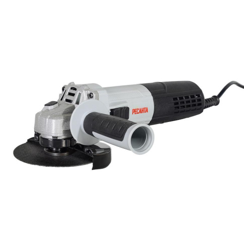УШМ (болгарка) УШМ-125/1100Э Ресанта, 75/12/10, (плавная регулировка скорости) купить за 4&nbsp;739 руб. в Новосибирске