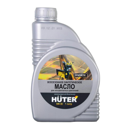 Масло моторное 5W-30 синтетическое для четырёхтактных двигателей, для техники Huter, 1л., 73/8/1/2 купить за 1&nbsp;346 руб. в Новосибирске