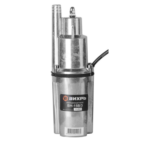 Вибрационный насос ВН-15В/3 Вихрь, 68/8/10 купить за 1 990 руб. в Новосибирске