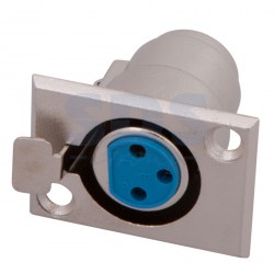 РАЗЪЕМ  CANON  гнездо  XLR  на корпус  REXANT купить за 0 руб. в Новосибирске