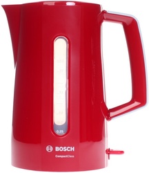Электрочайник Bosch TWK3A014 [1,7 л/2400 Вт/Пластик/Закрытая спираль/ (Красный)] купить за 0 руб. в Новосибирске