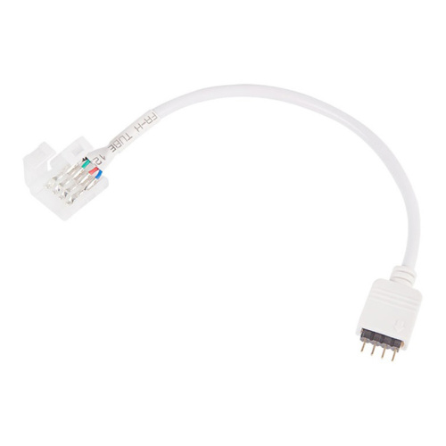 Коннектор соединительный для RGB светодиодных лент с влагозащитой шириной 10 мм и контроллеров LAMPER купить за 0 руб. в Новосибирске