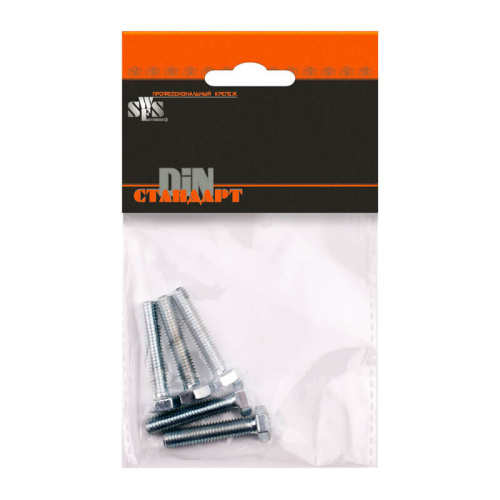 Болты DIN933 М6x80 (2 шт) пакетик, тов-092108 купить за 57 руб. в Новосибирске