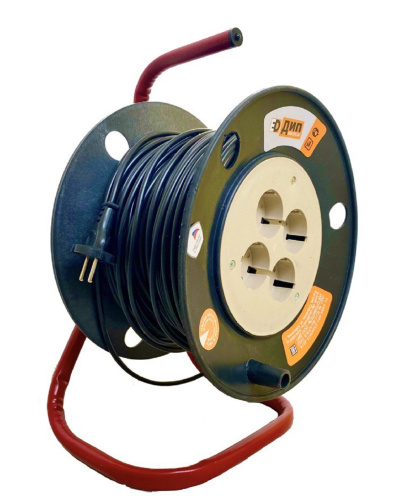 Удлинитель на катушке РБК-4 4 гн ПВС 2*0,75 10А (40м) 1500-2200Вт, Смоленск купить за 0 руб. в Новосибирске