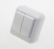 Выключатель о/п 2кл 6А Прима А56-029-б купить за 0 руб. в Новосибирске