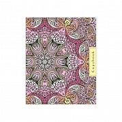 Тетрадь общая А5 48 листов в клетку на скрепке, офсет, писчая, Т-01 Д2 цветы калейдоскоп, ГОБ237 купить за 0 руб. в Новосибирске