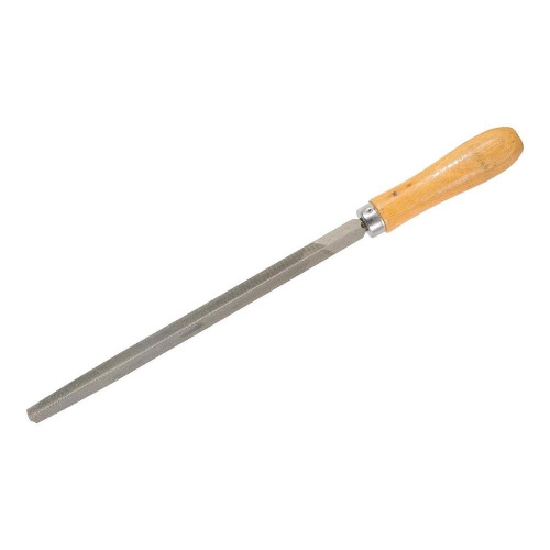 Напильник 200 мм трехгранный деревянная рукоятка 73/6/4/3 "ВИХРЬ" купить за 247 руб. в Новосибирске