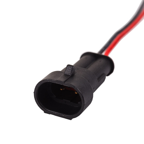 DJ7021-1.5-11 Автомобильный разъем штекер с проводом 20см купить за 234 руб. в Новосибирске